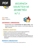 Secuencia Didáctica de Geometría 2