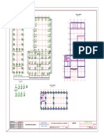 Plano de Replanteo Ejes Zapatas Plano de Cimientos: ESCALA 1:100 ESCALA 1:100