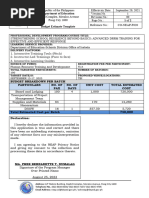 NEAP Budget Estimate