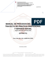 15 REGLAMENTO DE PRACTICAS Fragmento Del Manual de Procesos - 2021