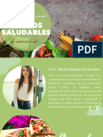 Recetario Platillos Saludables