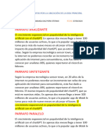 Practica N 2 Parrafos Por La Ubicación de La Idea Principal Yaranga Diaz Piero