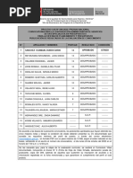 Resultado Evaluación de Conocimiento Cas N°048-2022