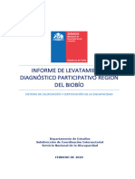 Región Del Biobío Informe de Levantamiento Diagnóstico Participativo SCCD