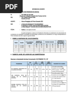 Informe Del Docente Secundaria II B