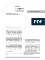 Indagación Teórica Respecto Al Concepto de Eficacia Organizacional