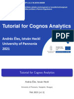 Tutorial For Cognos Analytics