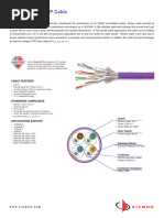 Siemon Category 6a S FTP Cable International - Spec Sheet