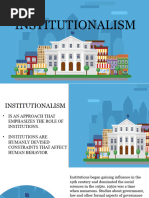 INSTITUTIONALISM