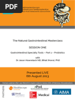 Gastrointestinal Masterclass Session 1