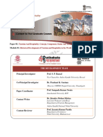 Paper 01:: Historical Development of Tourism and Hospitality in The World