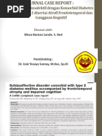 1 Gangguan Skizoafektif Dengan Komorbid Diabetes Melitus Tipe 2 Disertai Atrofi Frontotemporal Dan Gangguan Kognitif