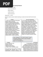 Beed 1101 - Ed 102 The Teaching Profession: Research Methodology