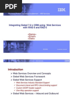 Integrating Siebel Web Services Aug2006