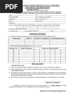 Application Form For AIOU Employees