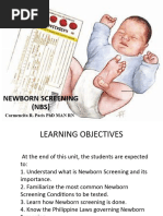 Newborn Screening Student