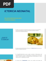 Ictericia Neonatal