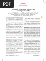 Pulmonary Hypertension Mediastinal Fibrosis