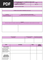 Formato Secuencia Didáctica de Lo Humano y Lo Comunitario