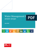 Water Management Plan 2030 Final