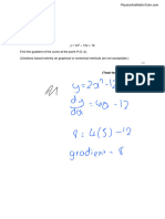 Basic Differentiation