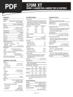 570MXT Hoja de Especificaciones