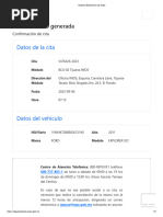 Sistema Electrónico de Citas