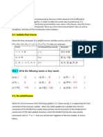 Pronunciation Rules Practice