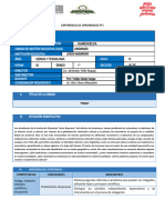 Experiencia 1° Grado