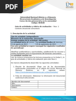 Guía de Actividades y Rúbrica de Evaluación - Unidad 1 - Paso 2 - Contexto Situacional Comunitarioo