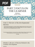 Prof Educ 6 Part 2 Focus On The Learner