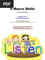 5 Macro Skills (A4)