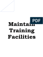 Maintain Training Facilities