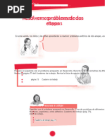 Resolvemos Problemas de Dos Etapas