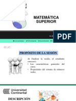 Mts - Matematica Superior - Semipresencial 2023-20 - Unidad I-Numeros Reales