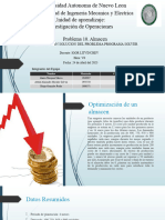 Inv - de Operaciones - Problema 10 - 24 de Abril