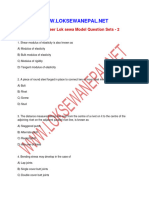 Civil Engineering Set 2