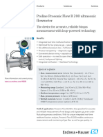 Endress-Hauser Proline Prosonic Flow B 200 9B2B en