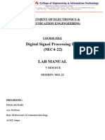 DSP Lab Manual