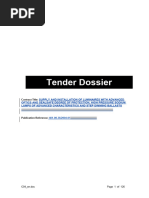 Tender Dossier - EDB