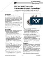 JTD Series of Differential Pressure Transmitters: Modeljtd910A/920A/930A/960A/921A/931A/961A