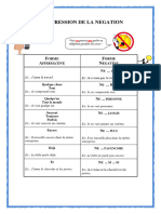 L'expression de La Négation