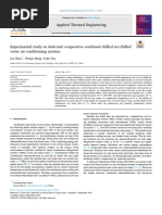 Applied Thermal Engineering: Liu Chen, Wenjie Deng, Yujie Chu