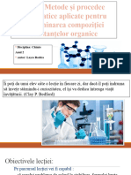 Cmo - Anul Ii - l2 - Compoziția Substanțelor Organice. Rezolvarea Problemelor.