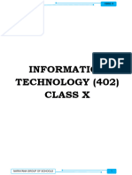 Class X - IT - Study Material - 2023-24