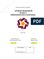 Laporan Praktikum Sig Perolehan Data Spasial