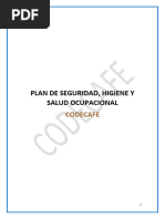 Plan de Seguridad e Higiene