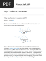 Effective Translational Lift - Helicopter Study Guide