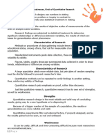 Lesson 1 2 Characteristics of Quantitative Research and Importance Across Fields