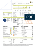 Allianz Global Investors Fund - Allianz Europe Equity Growth AT EUR